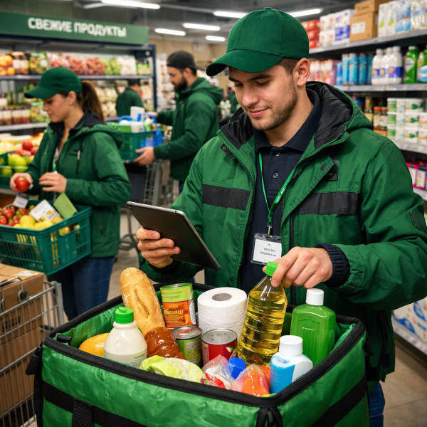 Сборщики заказов под ключ для сервиса доставки