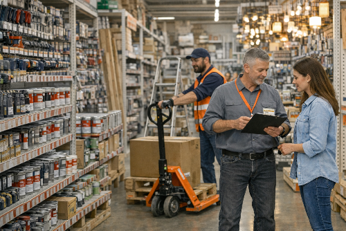 Аутсорсинг линейного персонала для федеральной DIY-сети