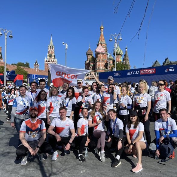ANCOR at moscow marathon 2022