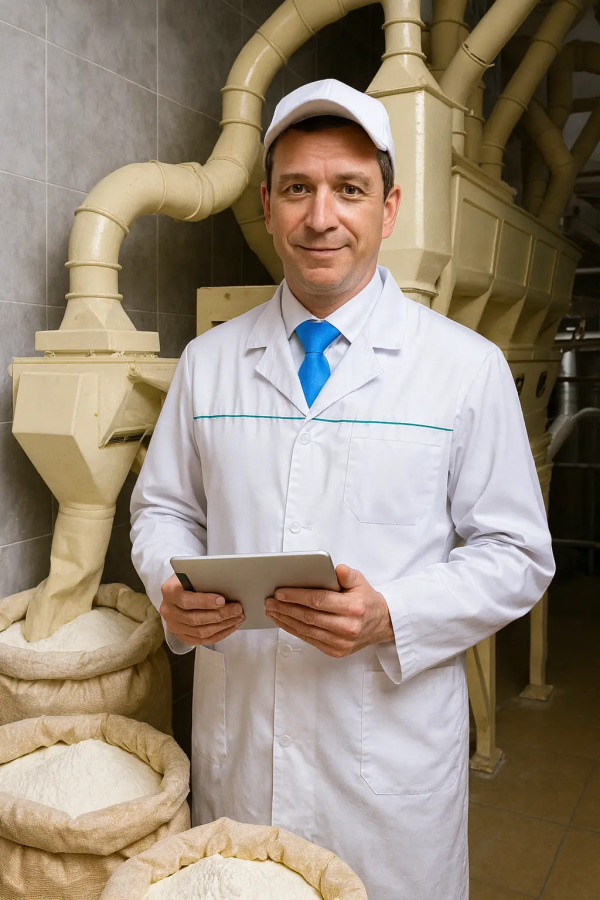 Поиск главного инженера для мукомольного предприятия