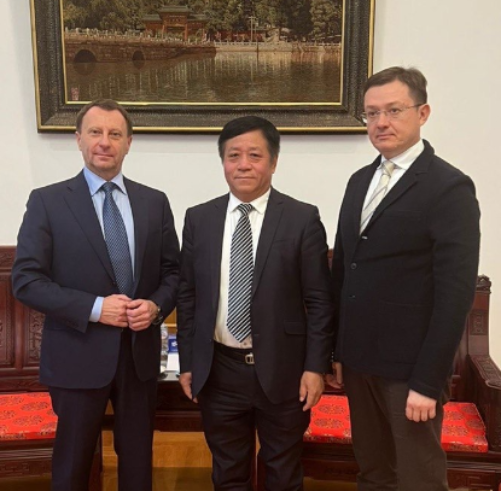 Встреча с Чрезвычайным и Полномочным Послом КНР в РФ при поддержке РКДС 