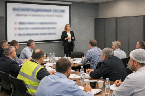 Фасилитация для директоров по производству крупного пищевого холдинга